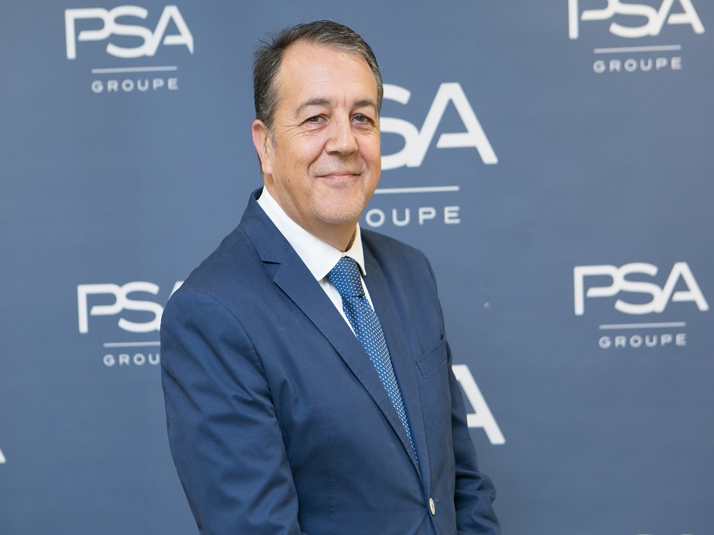 Figura del mes - Marzo 2020: José Antonio Muñoz Codina. El director del clúster ibérico de Groupe PSA y director de la planta de Zaragoza, presentó el primer modelo 100% eléctrico que se fabrica en Aragón